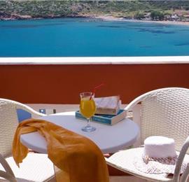 Selection of Apartments and Studios with Shared Pool and Sea Views near Rethymno on Crete, Sleeps 1-4 
